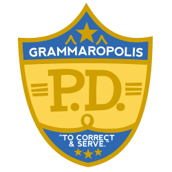 Punctuation Department seal